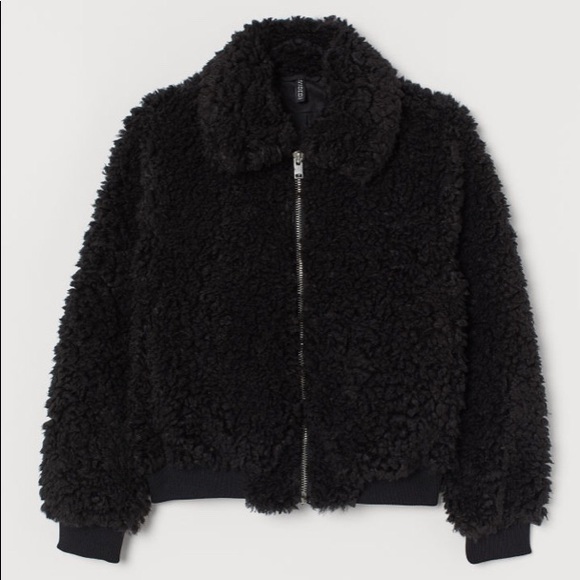 H&M Jackets & Blazers - NWT Sherpa zip up